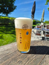 Lade das Bild in den Galerie-Viewer, Hoppebräu Brauprozess-Glas 0,4l
