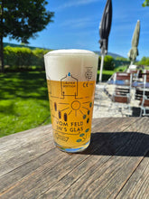 Lade das Bild in den Galerie-Viewer, Hoppebräu Brauprozess-Glas 0,4l
