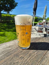 Lade das Bild in den Galerie-Viewer, Hoppebräu Brauprozess-Glas 0,4l
