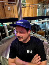 Lade das Bild in den Galerie-Viewer, HOPPEBRÄU 5 Panel Cap Wool Mix blau

