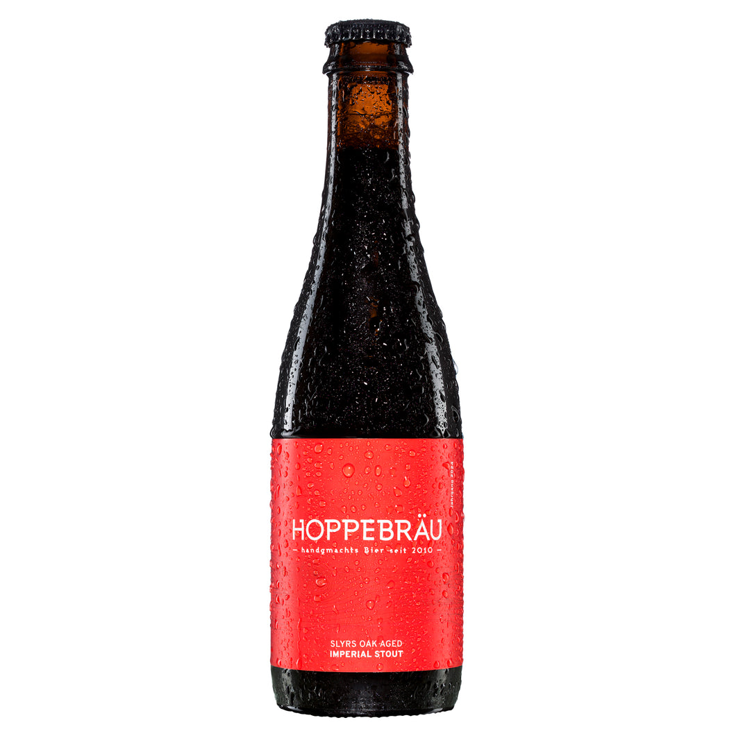 HOPPEBRÄU SLYRS Oak Aged Imperial Stout Edition 2024 0,375l